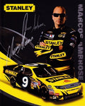 AUTOGRAPHED 2010 Marcos Ambrose #9 Stanley Tools Racing (Petty Motorsports) Signed NASCAR 8X10 Photo Hero Card with COA
