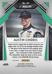 AUTOGRAPHED Austin Cindric 2020 Panini Prizm Racing RARE BLUE PRIZM (#22 MoneyLion Penske Team) Xfinity Series Insert Signed Collectible NASCAR Trading Card with COA