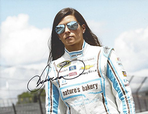 AUTOGRAPHED 2016 Danica Patrick #10 Natures Bakery Racing PIT ROAD WALK (Sprint Cup Series) Stewart-Haas Team Signed Collectible Picture NASCAR 9X11 Inch Glossy Photo with COA