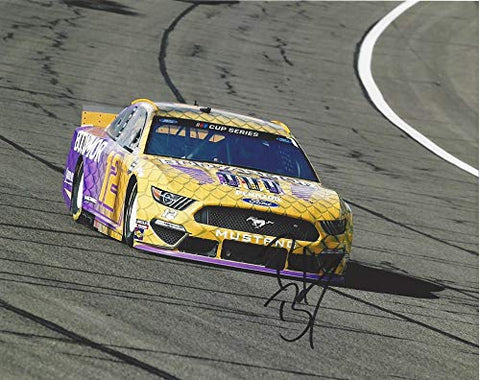 AUTOGRAPHED 2020 Ryan Blaney #12 BodyArmor On-Track Racing KOBE BRYANT TRIBUTE CAR (Auto Club 400 at Fontana) Signed Collectible Picture 8X10 Inch NASCAR Glossy Photo with COA