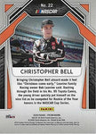 AUTOGRAPHED Christopher Bell 2020 Panini Prizm ROOKIE OF THE YEAR (#95 Leavine Family Racing) Signed NASCAR Collectible Trading Card with COA