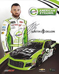 AUTOGRAPHED 2018 Austin Dillon #3 American Ethanol Team (Richard Childress Racing) Monster Energy Cup Series Signed Collectible Picture 8X10 Inch NASCAR Hero Card Photo with COA