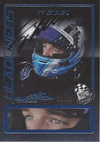 AUTOGRAPHED Ty Dillon 2015 Press Pass Racing HEADLINERS (Rare Cup Chase Edition) Blue Parallel Insert Signed NASCAR Collectible Trading Card with COA #06/25