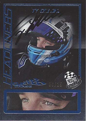 AUTOGRAPHED Ty Dillon 2015 Press Pass Racing HEADLINERS (Rare Cup Chas –  Trackside