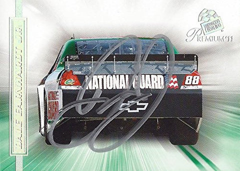 AUTOGRAPHED Dale Earnhardt Jr. 2011 Press Pass Premium Racing DRAFT PICK (Restrictor Plate Master) #88 National Guard Hendrick Motorsports Signed NASCAR Collectible Trading Card with COA