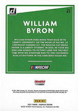 AUTOGRAPHED William Byron 2021 Panini Donruss Racing (#24 Liberty University Car) Hendrick Motorsports NASCAR Cup Series Signed Collectible Trading Card with COA
