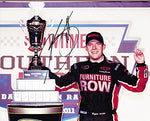 AUTOGRAPHED 2011 Regan Smith #78 Furniture Row Racing DARLINGTON WIN (Trophy) Signed 8X10 NASCAR Glossy Picture with COA