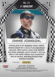 AUTOGRAPHED Jimmie Johnson 2020 Panini Prizm Racing 7X CHAMP RARE PURPLE PRIZM (#48 Ally Team) Hendrick Motorsports Insert Signed Collectible Trading Card with COA #06/50