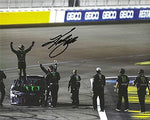 AUTOGRAPHED 2020 Kurt Busch #1 Monster Energy Team LAS VEGAS RACE WIN (Pit Crew Celebration) Ganassi Racing NASCAR Cup Series Signed Picture 8X10 Inch Glossy Photo with COA