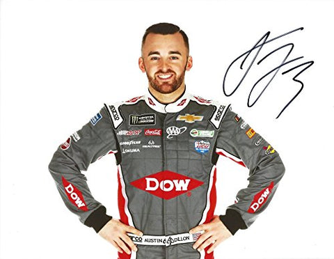 AUTOGRAPHED 2017 Austin Dillon #3 Dow Team MEDIA DAY POSE (Richard Childress Racing) Monster Energy Cup Series Signed Collectible Picture NASCAR 9X11 Inch Glossy Photo with COA