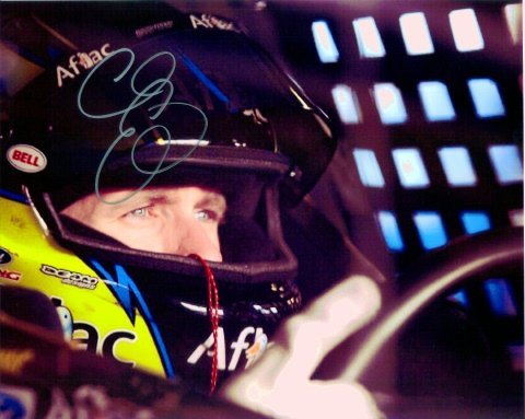 AUTOGRAPHED 2011 Carl Edwards #99 Aflac Racing (Pre-Race) Signed 8X10 NASCAR Glossy Photo with COA