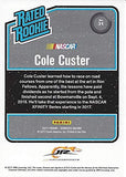 AUTOGRAPHED Cole Custer 2017 Panini Donruss Racing RATED ROOKIE (JR Motorsports) Xfinity Series Official Signed Collectible NASCAR Trading Card with COA
