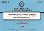 CLINT BOWYER 2017 Donruss Racing Collection RACE-USED SHEETMETAL (5-Hour Energy) Insert Collectible NASCAR Trading Card #15/99