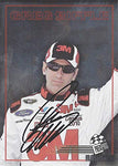 AUTOGRAPHED Greg Biffle 2011 Press Pass Racing FLASHBACK CHROME (#16 Roush Fenway Team) 3M Ford Signed NASCAR Collectible Trading Card with COA