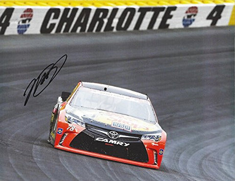 AUTOGRAPHED 2016 Martin Truex Jr. #78 Bass Pro Shops Racing COCA-COLA 600 CHARLOTTE RACE WIN (On-Track Domination) Sprint Cup Series Signed Collectible Picture NASCAR 9X11 Inch Glossy Photo with COA