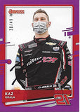 AUTOGRAPHED Kaz Grala 2021 Panini Donruss PURPLE PARALLEL (#21 Richard Childress Racing Team) Xfinity Series Rare Insert Signed NASCAR Collectible Trading Card with COA #38/49