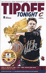 AUTOGRAPHED 2015 Matthew Dellavedova #8 Cleveland Cavaliers Basketball TIPOFF TONIGHT GAME PROGRAM (Official Program of the Cavs) 6X9 Inch Signed Rare Collectible Game Guide with COA & Hologram