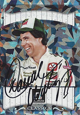 AUTOGRAPHED Darrell Waltrip 2017 Panini Donruss Racing CLASSICS (#11 Mountain Dew Team) Parallel Signed Collectible NASCAR Trading Card #877/999 with COA and Toploader