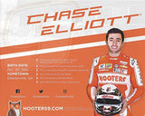 AUTOGRAPHED 2019 Chase Elliott #9 Hooters Chevrolet Camaro Racing Team (Hendrick Motorsports) Monster Energy Cup Series Signed Collectible Picture 8X10 Inch NASCAR Hero Card Photo with COA