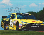 AUTOGRAPHED 2015 Carl Edwards #19 Stanley Racing Camry (Road Course) Gibbs Team 8X10 Signed Picture NASCAR Glossy Photo with COA