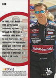 AUTOGRAPHED Kurt Busch 2002 Press Pass Optima YOUNG GUNS (#97 Rubbermaid Team) Roush Racing Rare Vintage Insert Signed NASCAR Collectible Trading Card with COA