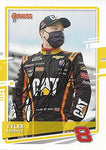 AUTOGRAPHED Tyler Reddick 2021 Panini Donruss (#8 Caterpillar Team) Richard Childress Racing NASCAR Cup Series Signed Collectible Trading Card with COA