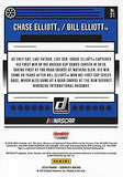 AUTOGRAPHED Chase Elliott 2019 Panini Donruss Racing WATKINS GLEN FIRST WIN (Father & Son) Hendrick Motorsports Signed Collectible NASCAR Trading Card with COA