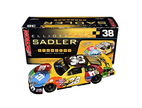 6X AUTOGRAPHED 2006 Elliott Sadler/Robert Yates/Tommy Baldwin / 3 Crew Members #38 M&M's Racing Team (Nextel Cup) Team Signed Action 1/24 NASCAR Diecast with COA (#2876 of only 5,244 produced)