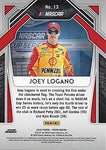 AUTOGRAPHED Joey Logano 2020 Panini Prizm Racing (#22 Shell Pennzoil) Team Penske NASCAR Cup Series Signed Collectible Trading Card with COA