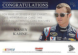 KASEY KAHNE 2015 Press Pass Racing CUP CHASE CUTS (2-Color Sheetmetal & Firesuit) Certified Race-Used Memorabilia #5 Farmers Team Rare Parallel Insert Collectible NASCAR Trading Card with COA (#01 of only 25)