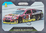 AUTOGRAPHED Jamie McMurray 2016 Panini Prizm Racing (#1 McDonalds Ganassi Team) Sprint Cup Series Chrome Signed NASCAR Collectible Trading Card with COA