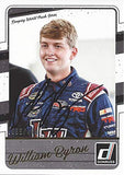 AUTOGRAPHED William Byron 2017 Panini Donruss Racing (Liberty University) Truck Series Signed NASCAR Collectible Trading Card with COA #055/499