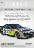 AUTOGRAPHED Carl Edwards 2011 Press Pass Premium Racing MACHINES (#99 Aflac Team) Roush-Fenway Sprint Cup Series Ford Fusion Signed NASCAR Collectible Trading Card with COA