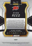 AUTOGRAPHED Ryan Reed 2017 Panini Select Racing GRANDSTAND (#16 Lilly Roush Team) Xfinity Series Prizm Signed NASCAR Collectible Trading Card with COA