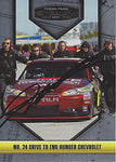AUTOGRAPHED Jeff Gordon 2011 Press Pass Stealth Racing PIT CREW (#24 Drive to End Hunger Chevrolet Team) Hendrick Motorsports Signed NASCAR Collectible Trading Card with COA