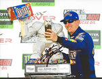 AUTOGRAPHED 2017 Kyle Busch #18 M&Ms Caramel DOVER PLAYOFFS RACE WIN (Victory Lane Trophy) Monster Energy Cup Series Signed Collectible Picture NASCAR 9X11 Inch Glossy Photo with COA