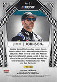 AUTOGRAPHED Jimmie Johnson 2020 Panini Prizm Racing 7X CHAMP (#48 Ally Team) Hendrick Motorsports Signed NASCAR Collectible Trading Card with COA