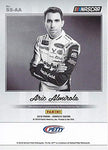 AUTOGRAPHED Aric Almirola 2018 Panini Donruss Racing STUDIO SIGNATURES (#43 Smithfield) Richard Petty Motorsports Monster Energy Cup Series Rare Signed Collectible NASCAR Trading Card