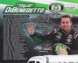 AUTOGRAPHED 2015 Matt DiBenedetto #83 Dustless Blasting Toyota Team (BK Racing) Sprint Cup Series Rare Signed Collectible Picture 8X10 Inch NASCAR Hero Card Photo with COA