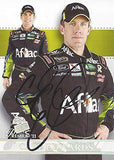 AUTOGRAPHED Carl Edwards 2011 Press Pass Premium Racing SUITED UP (#99 Aflac Team) Roush-Fenway Sprint Cup Series Ford Fusion Signed NASCAR Collectible Trading Card with COA