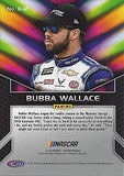 AUTOGRAPHED Bubba Wallace 2018 Panini Prizm Racing INSTANT IMPACT (#43 Click N Close Team) Richard Petty Motorsports Insert Signed Collectible NASCAR Trading Card with COA