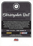 AUTOGRAPHED Christopher Bell 2017 Panini Donruss Racing (Kyle Busch Motorsports JBL Toyota) Camping World Truck Series Signed Collectible NASCAR Trading Card with COA