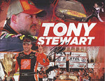 AUTOGRAPHED 2016 Tony Stewart #14 Bass Pro Shops NRA BRISTOL NIGHT RACE (Exclusive Retirement Tribute) Extremely Rare Signed Collectible Picture NASCAR 9X11 Inch Hero Card Photo with COA