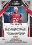 AUTOGRAPHED Cole Custer 2020 Panini Prizm Racing ROOKIE SEASON (#41 Stewart-Haas Team) NASCAR Cup Series Chrome Signed Collectible Trading Card with COA