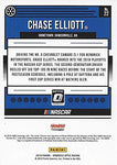AUTOGRAPHED Chase Elliott 2019 Panini Donruss Optic Racing (#9 NAPA Auto Parts Team) Hendrick Motorsports Signed Collectible NASCAR Trading Card with COA