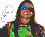 AUTOGRAPHED 2015 Danica Patrick #10 GoDaddy Racing Team (Stewart-Haas) Pit Road Sunglases Signed Picture 8X10 NASCAR Glossy Photo with COA