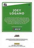 AUTOGRAPHED Joey Logano 2021 Panini Donruss Racing (#22 Shell Pennzoil) Team Penske NASCAR Cup Series Signed Collectible Trading Card with COA