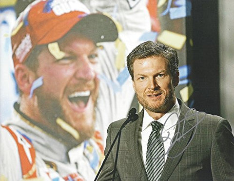 AUTOGRAPHED 2017 Dale Earnhardt Jr. #88 Nationwide Driver RETIREMENT ANNOUNCEMENT (Final Racing Season) Signed Collectible Picture NASCAR 9X11 Inch Glossy Photo with COA