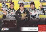AUTOGRAPHED Jimmie Johnson 2009 Press Pass Racing CHAMPIONSHIPS (#48 Team Lowes) Hendrick Motorsports Sprint Cup Series Signed NASCAR Collectible Trading Card with COA