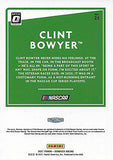 AUTOGRAPHED Clint Bowyer 2021 Panini Donruss OPTIC (#14 Rush Truck Center Team) Stewart-Haas Racing Insert Signed NASCAR Collectible Trading Card with COA